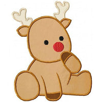 Reindeer Patch - Sew Lucky Embroidery