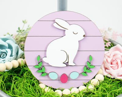 Easter Bunny Tier Tray Sign