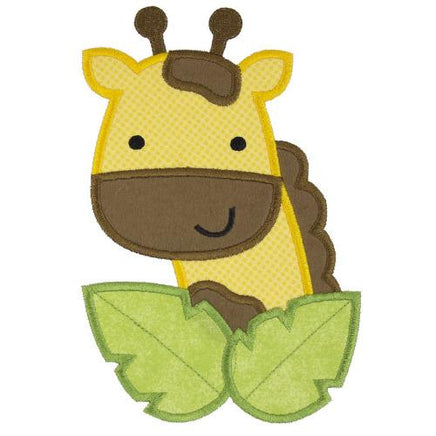Safari Giraffe Patch - Sew Lucky Embroidery