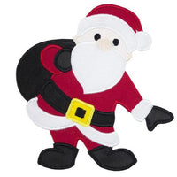 Santa with Bag Patch - Sew Lucky Embroidery