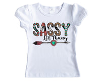 Sassy Little Thang Shirt - Sew Lucky Embroidery