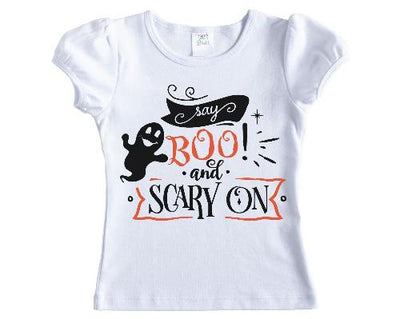 Say Boo Halloween Shirt