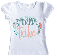 School Tribe Back to School Shirt - Sew Lucky Embroidery