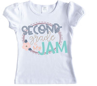 School is My Jam Back to School Shirt - Sew Lucky Embroidery