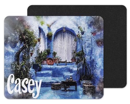 Secret Garden Custom Personalized Mouse Pad - Sew Lucky Embroidery