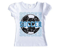 Soccer Stacked Shirt - Sew Lucky Embroidery