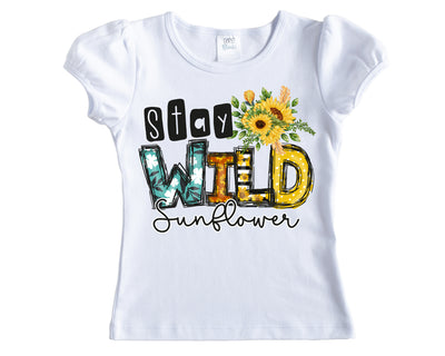 Stay Wild Sunflower Shirt