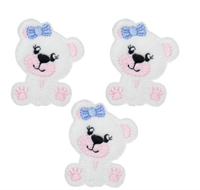 Teddy Bear Felties Uncut (set of 3)