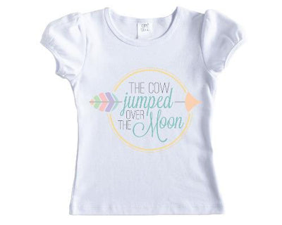 The Cow Jumped Over The Moon Nursery Rhyme Shirt