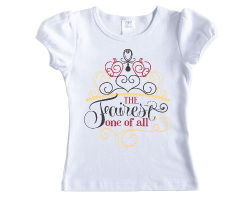 The Fairest of them all Princess Shirt - Sew Lucky Embroidery
