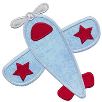 Toy Plane Patch - Sew Lucky Embroidery
