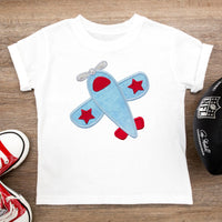 Toy Plane Patch - Sew Lucky Embroidery