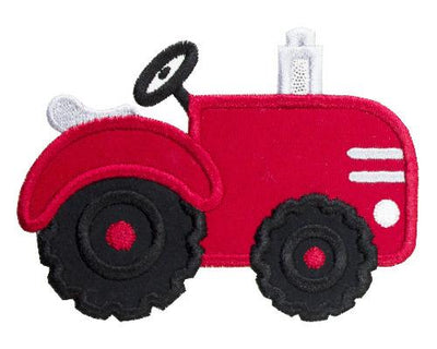 Tractor Sew or Iron on Embroidered Patch