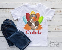 Turkey Football Personalized Shirt - Sew Lucky Embroidery
