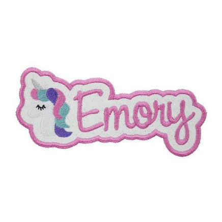 Unicorn Name Patch - Sew Lucky Embroidery