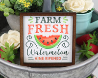 Fresh Watermelon Sign