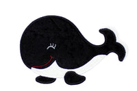 Happy Whale Patch - Sew Lucky Embroidery
