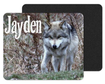 Wolf Hunting Custom Personalized Mouse Pad