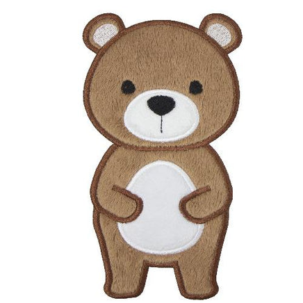 Woodland Bear Patch - Sew Lucky Embroidery